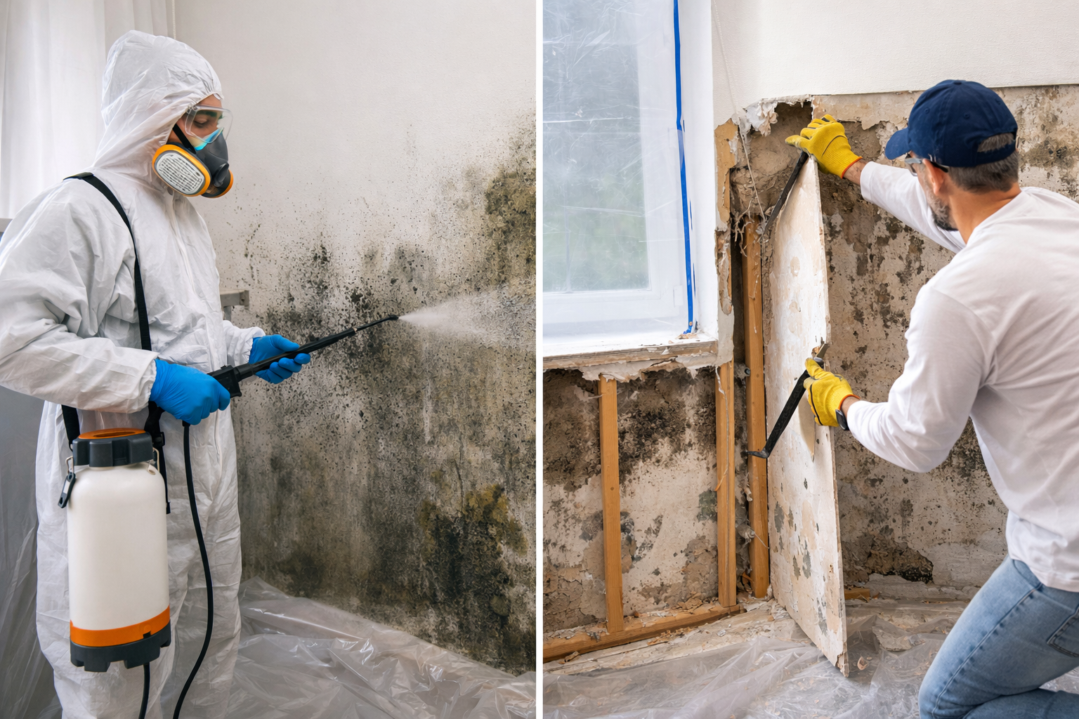 Mold Remediation vs Mold Removal