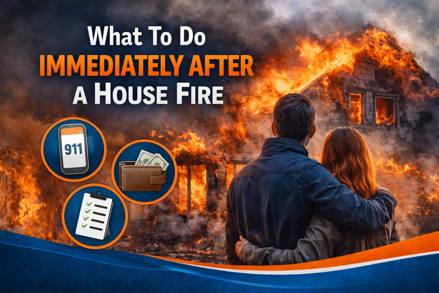 What To Do Immediately After a House Fire