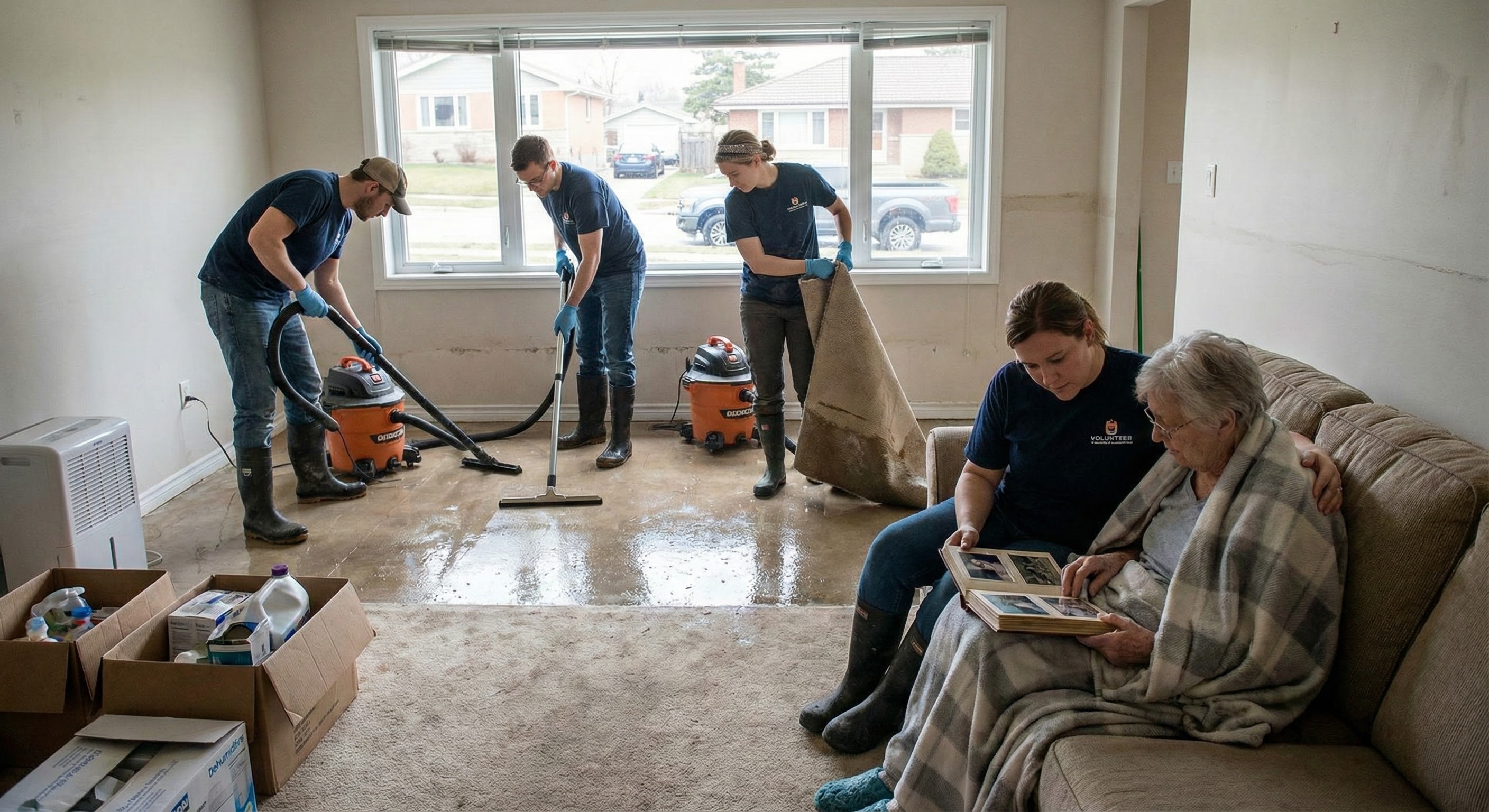 cleaning water and recovering