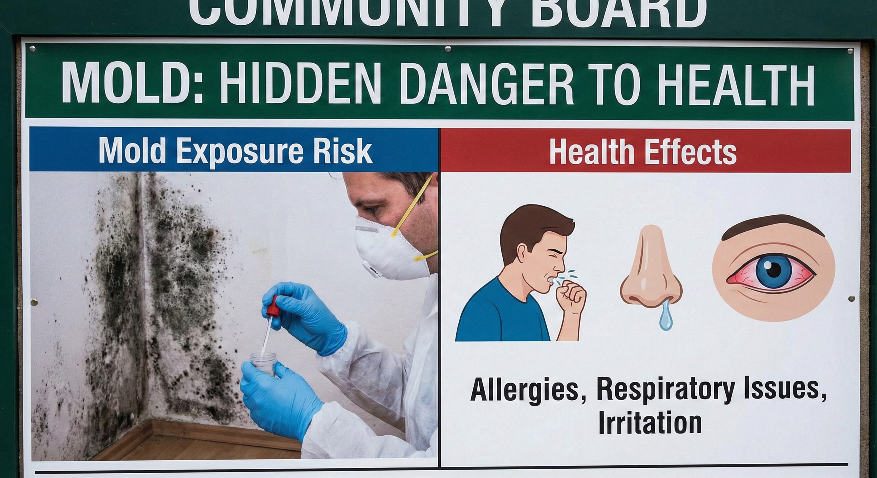mold chart about the dangers