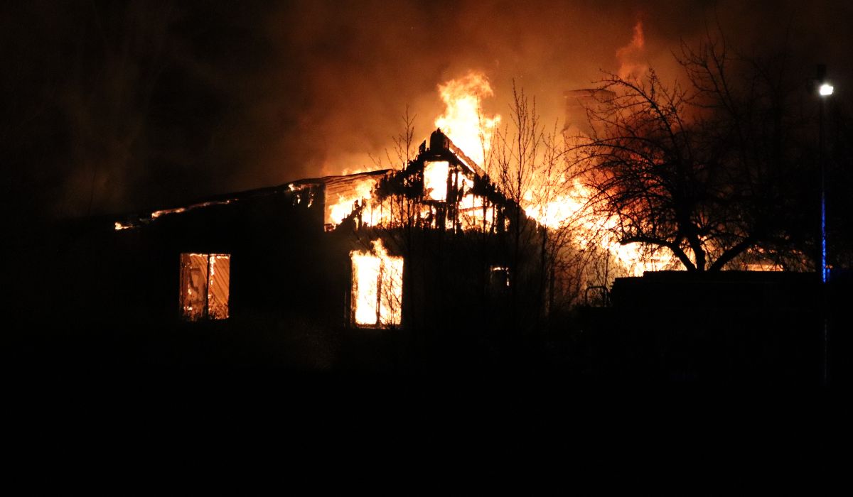 house fire