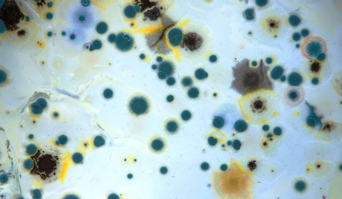 mold chemicals on the wall