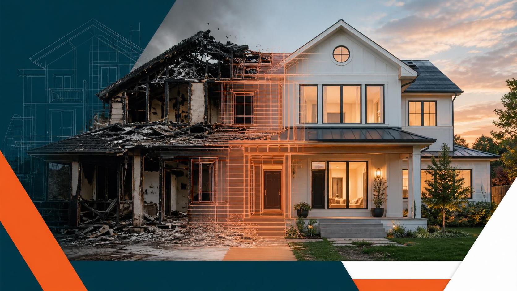 how to restore house with major fire damage
