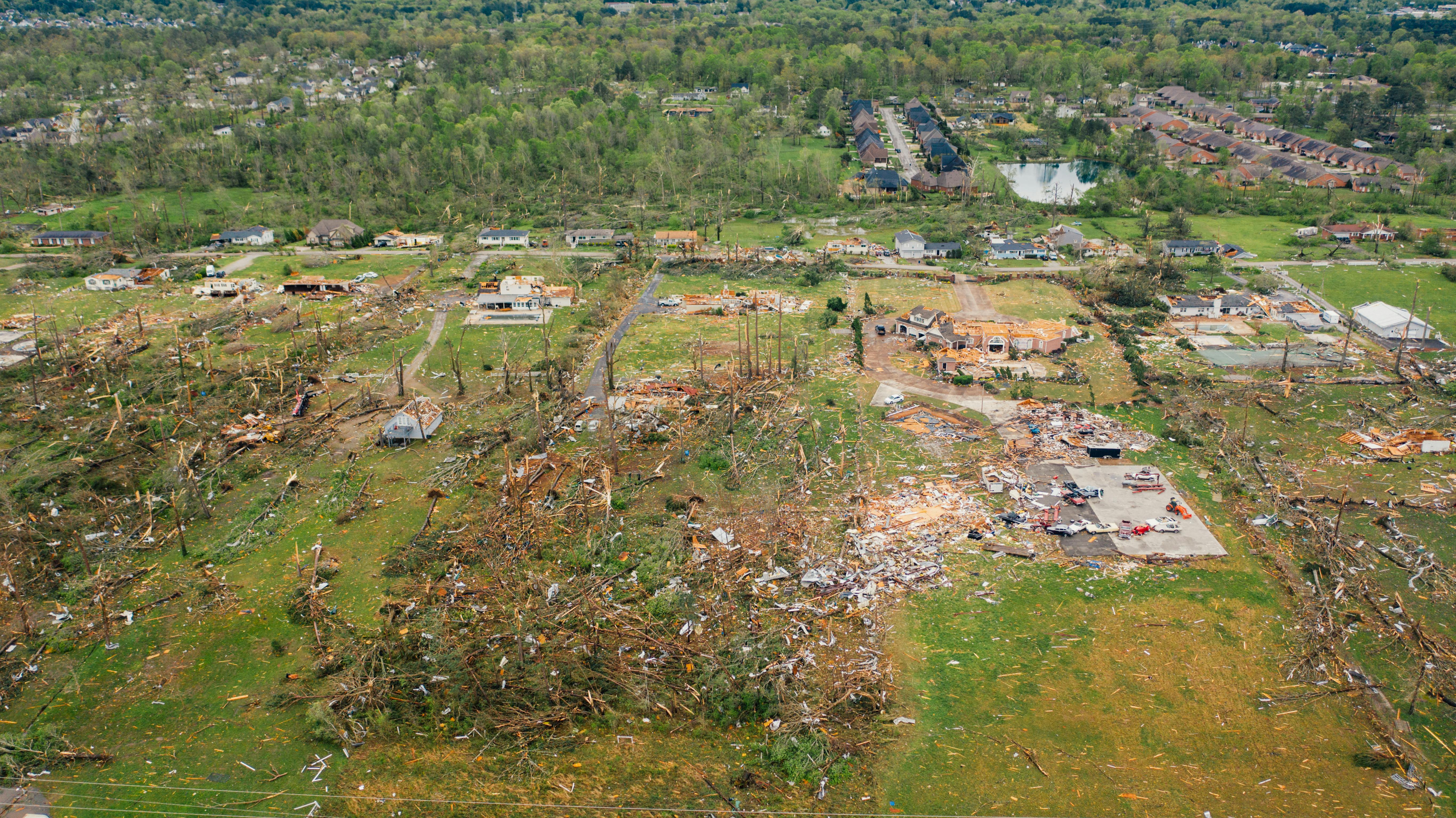 commercial properties damage from wind